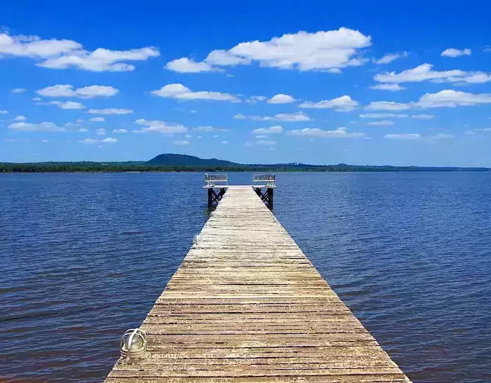 Muelle de San Blas, Lago Ypacaraí